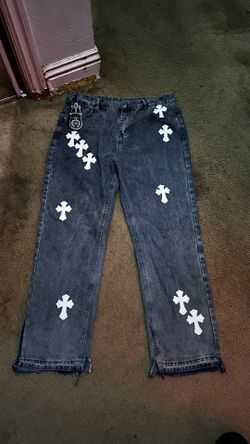 Chrome heart jeans