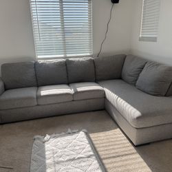 Gray Sectional Couch 