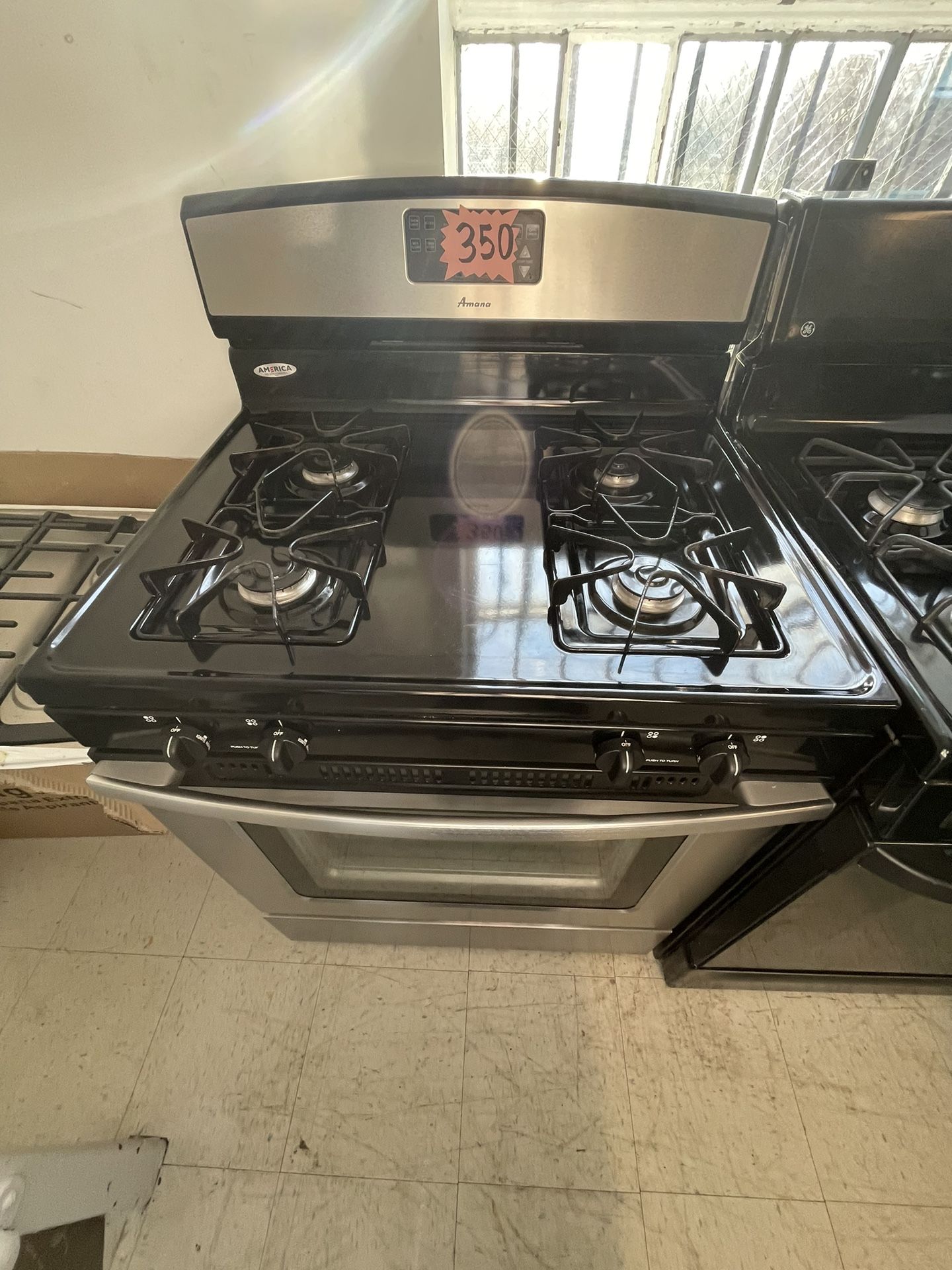 Amana Gas Stove Used Good Condition With 90days Warranty