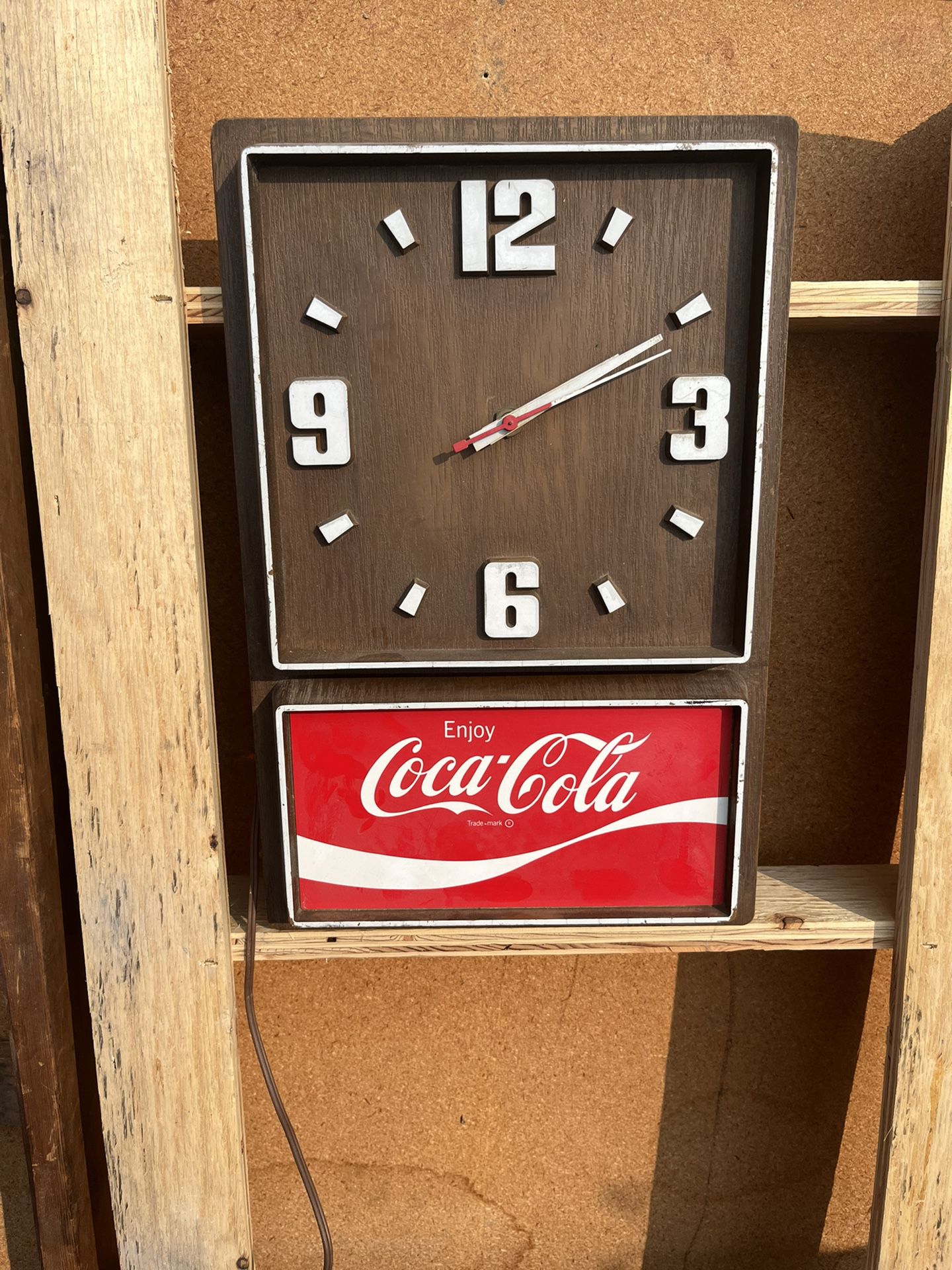Antique Coca Cola Clock