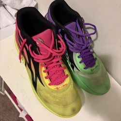 Rick & Morty x puma Lamelo Ball 02 basketball sneakers. (Willing to negotiate price)