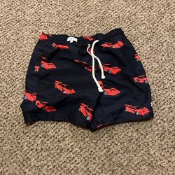 Mens race car swimtrunks