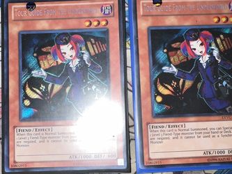 Yugioh Tour guide From The Underworld Secret