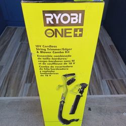 WEED EATER AND BLOWER RYOBI 18V