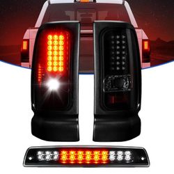 LED Tail Light + 3rd Brake Light Kit for Dodge Ram