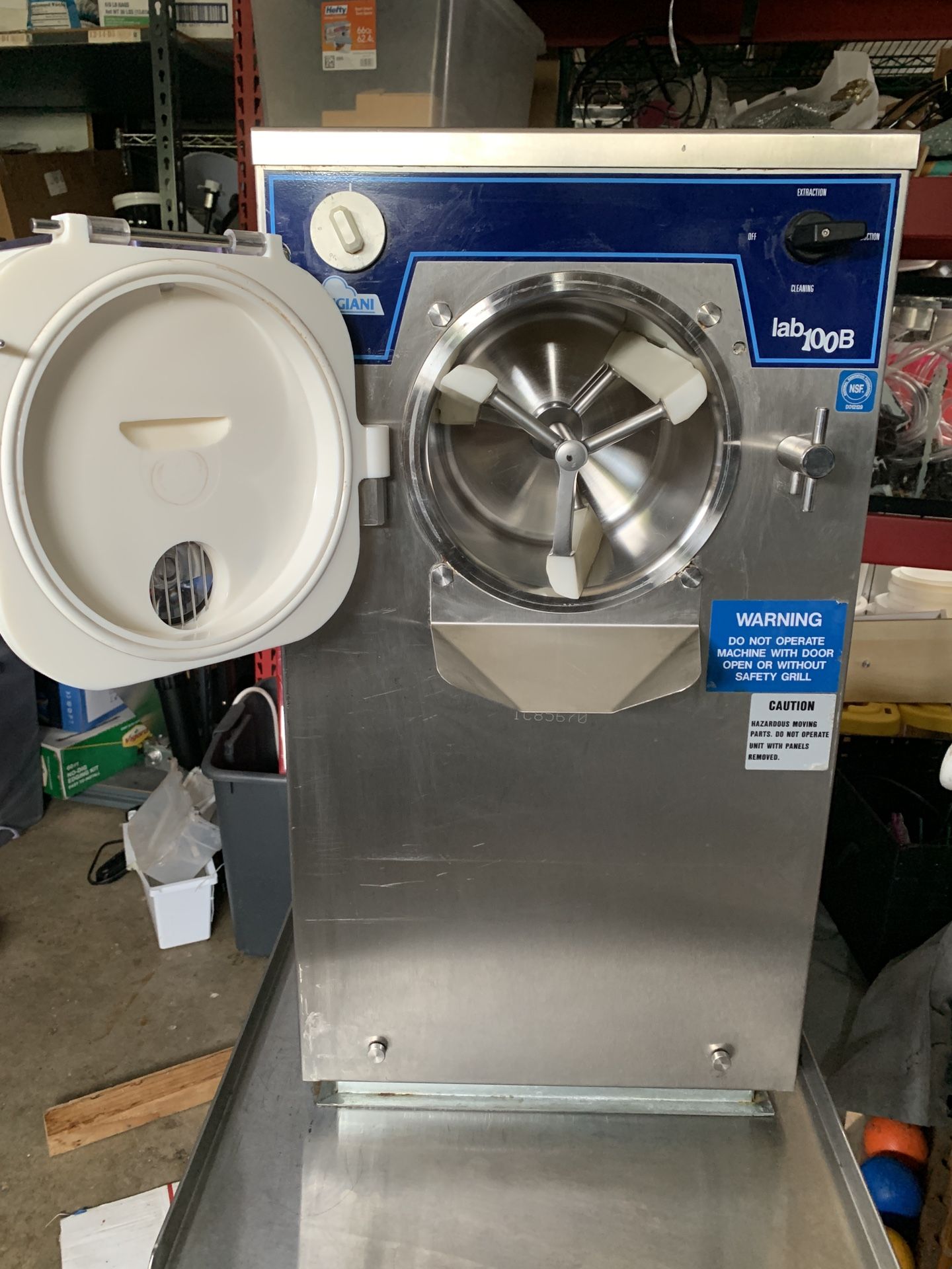Commercial Ice Cream Machine, Batch Freezer