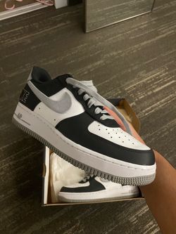 Nike Air Force 1 Low Black White Grey