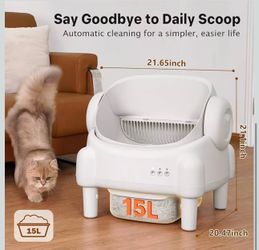 Brand New Smart Self-Cleaning Cat Litter Box