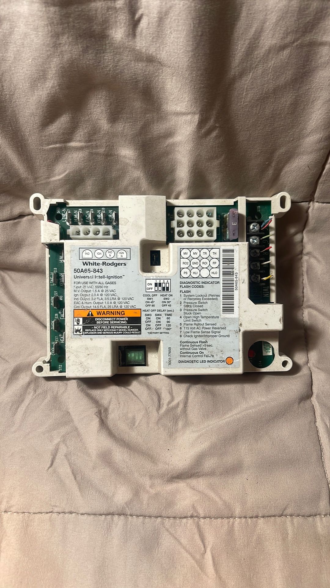 White Rogers 50A65-843 Universal Intell Ignition