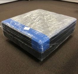 Mattress and Box Spring Still in Plastic