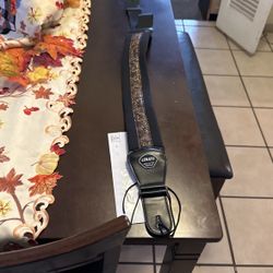 Lekato Guitar And Bass Leather Strap