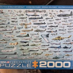 Evolution Of Military Aircraft Puzzle