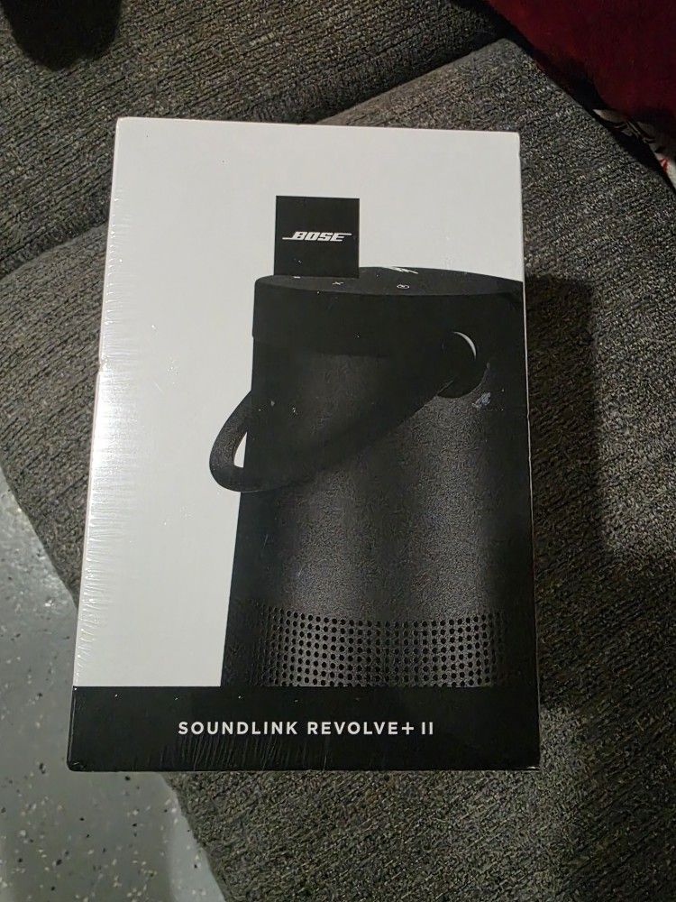 Bose SoundLink Revolve+ II Bluetooth Speaker, Water Resistant Portable Speaker, Black
