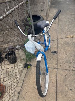 Blue Cruiser Bicycle
