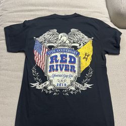 2019 Red River Memorial Day Run 37th anniversary 90s Eagle shirt Size M