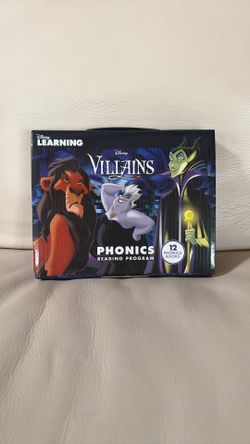 Disney Villans Phonics Reading Program