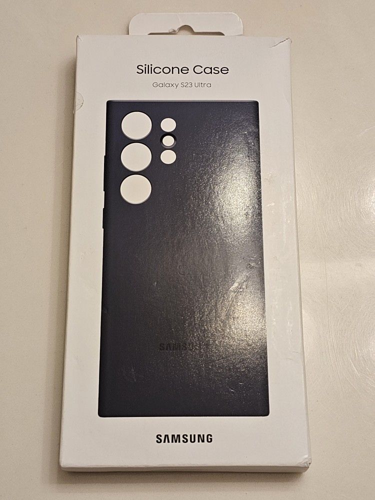 Samsung - Galaxy S23 Ultra Silicone Case - Navy