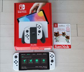 Nintendo Switch OLED 🔥 512GB 🔥  100 Games  | Movies | Live TV | Live Sports