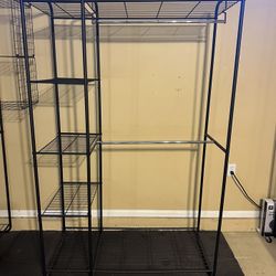 Clothes Rack And Storage 