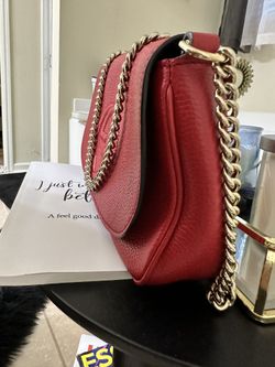 Gucci Soho Red Chain Strap Pebbled Calfskin Shoulder Bag for Sale in Katy,  TX - OfferUp