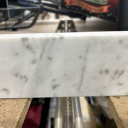 30 Inch Carrara Marble Back Splash