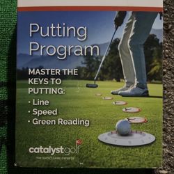 RAFLEWSKI Tour Putting Program - Discs & Dots