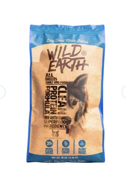 Wild Earth Healthy High-Protein Formula Dry Dog Food, 18-lb bag
