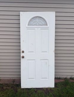 36" X 80" Steel Entry Door