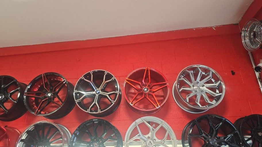 BMW* MERCEDES * E.T.C WHEELS AND TIRES ON SALE WE CARRY ALL SIZES AND ALL BRANDS AND MUCH MORE π₯