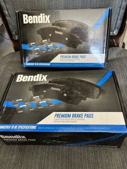 Bendix Premium Brake Pads Front and Back 