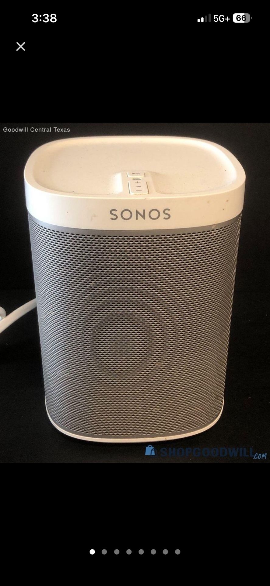 Sonos Play One Smart Speaker