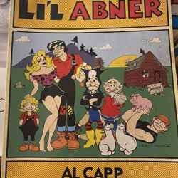 BEST OF LI'L ABNER-TRADE PAPERBACK-AL CAPP PHOTO ON BAC FN