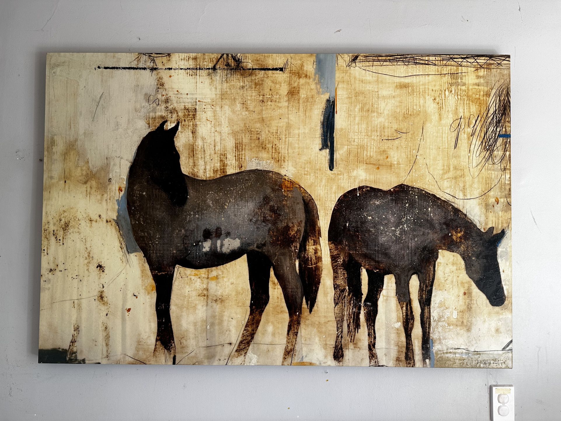 Equestrian Axis Wall Art By Chelsea Art Studio