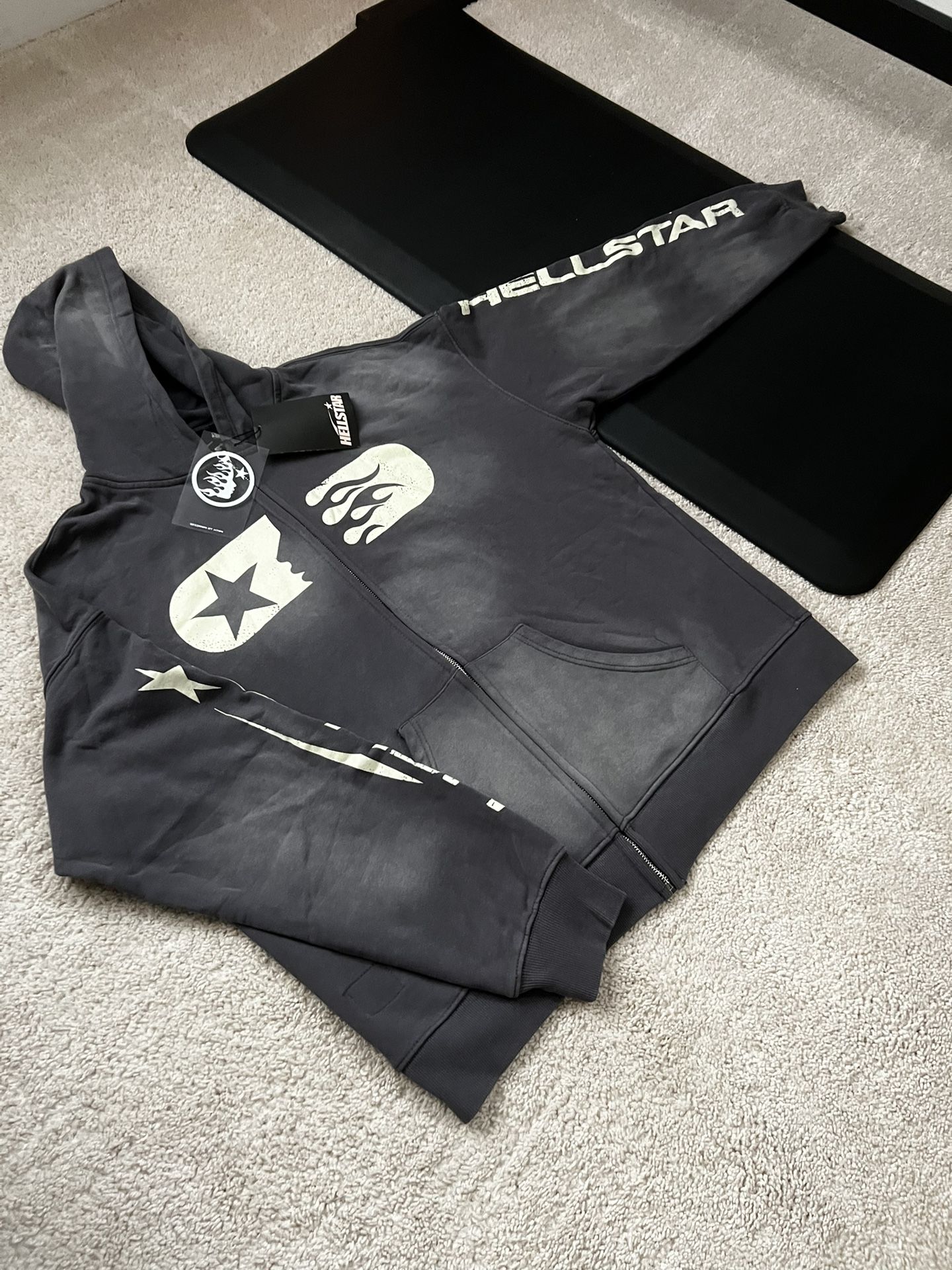 Hellstar Zip Up Hoodie