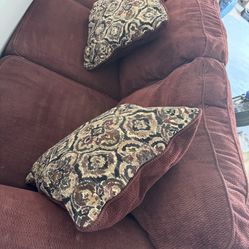 Stylish Maroon Couches for Sale 150