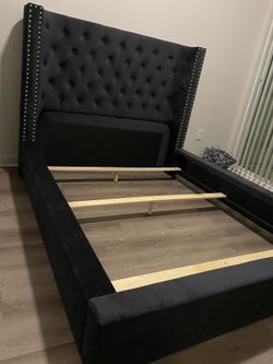 Queen Size Bed Frame With Mattress Included