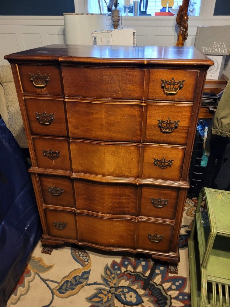 Tall Antique Dresser