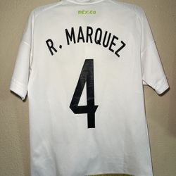 Adidas Rafael Marquez 2015 Mexico Away Jersey (S)