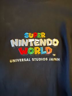 Exclusive Super Nintendo World Japan Crewneck/Sweatshirt L/XL