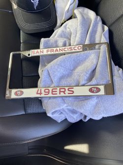 Niners license plate