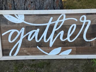 Home decor sign