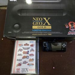Neogeo Neo Geo X Gold Bundle 