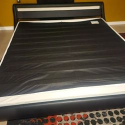 King Size Bed Frame And Nightstand 