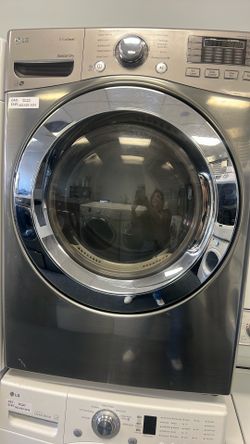 Stainless Steel Lg ((gas )) Dryer