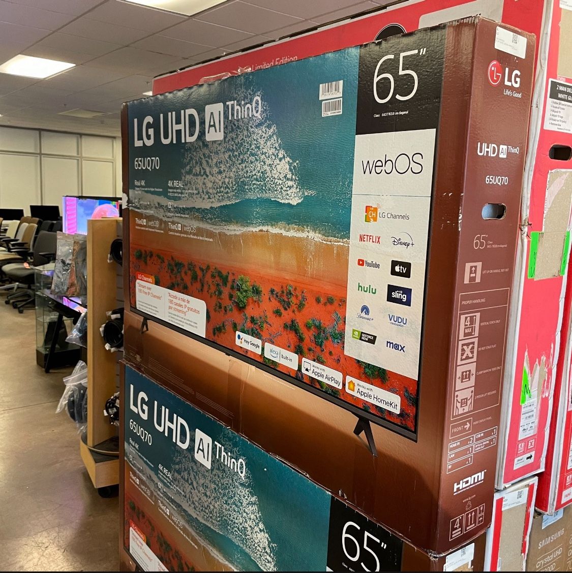 LG 65” 7000 SERIES 4K HDR SMART TV