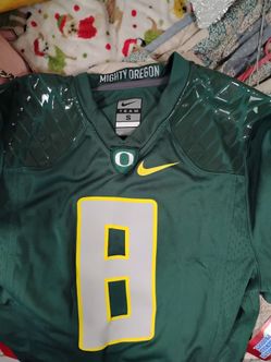 Nike Oregon Ducks Football Jersey #8 Size Small