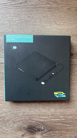 Pop-Up Mobile External DVD-RW USB 3.0