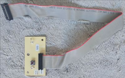 Dell OptiPlex P1925 Front Panel Power Button & LED Board with Ribbon Cable