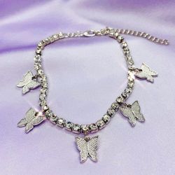 SILVER ANKLET