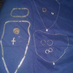 Bracelet + Necklace + Charm + Earing + Ring All Together no single iteam